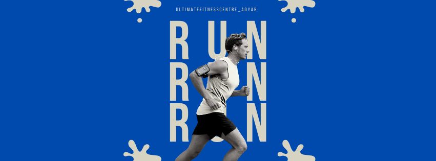 A runner finishing a 5K race, feeling accomplished after 30 days of daily running.