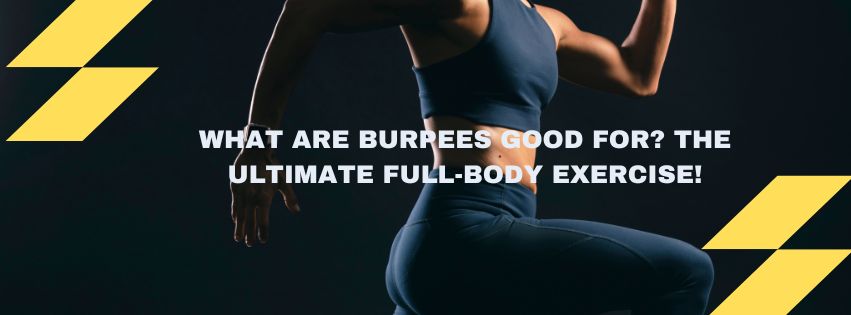 A fit man performing a burpee in a gym.