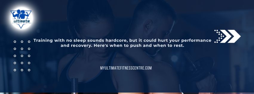 Is it okay to workout after 3 hours of sleep?