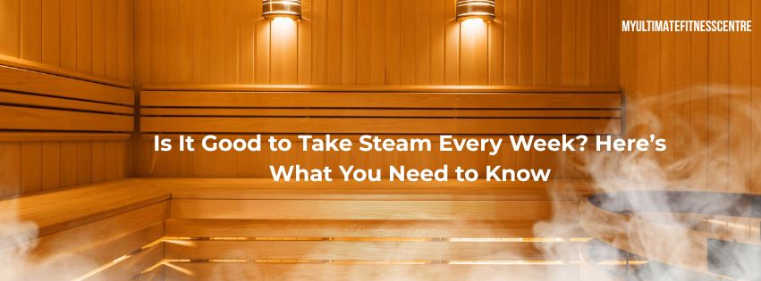 Weekly steam room therapy benefits